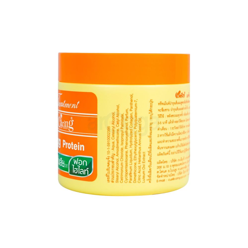 Caring Egg Protein Hair Treatment for Dry & Damaged Hair  