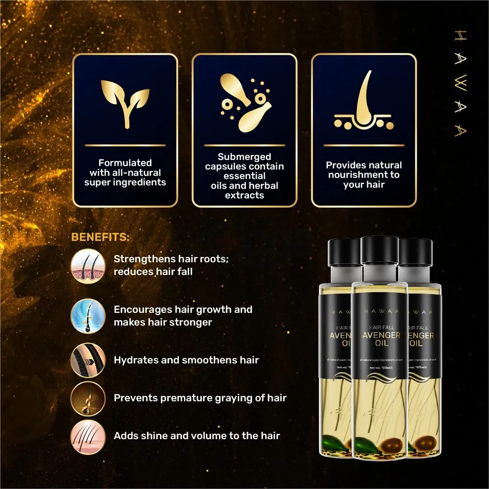 Hawaa Hair Fall Avenger Oil  