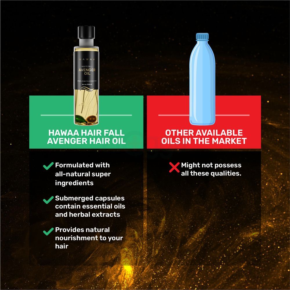 Hawaa Hair Fall Avenger Oil  