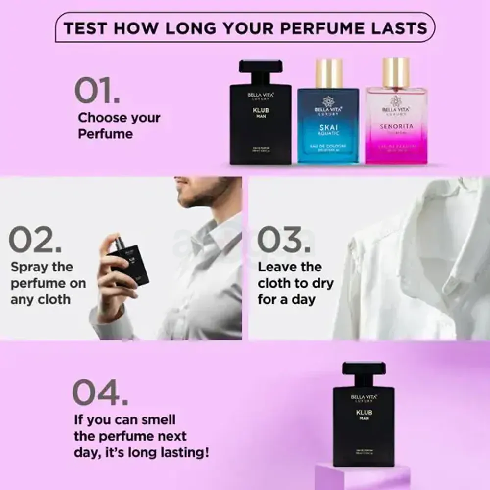 Bellavita Klub Man EDP Perfume 100ml  