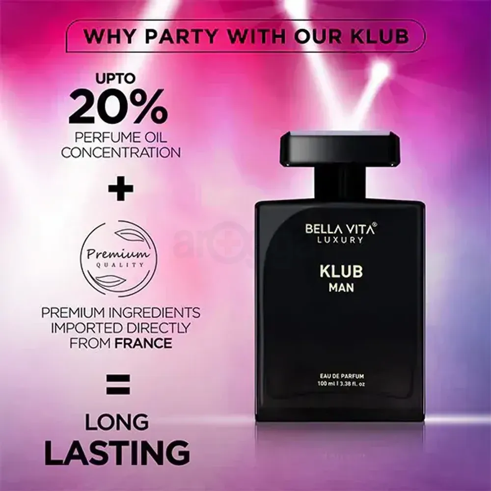 Bellavita Klub Man EDP Perfume 100ml  