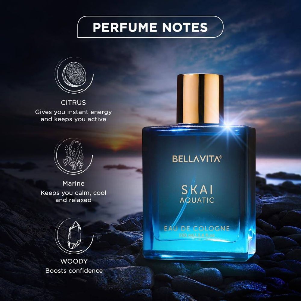 Bella Vita Luxury Skai Aquatic Unisex Eau De Cologne  
