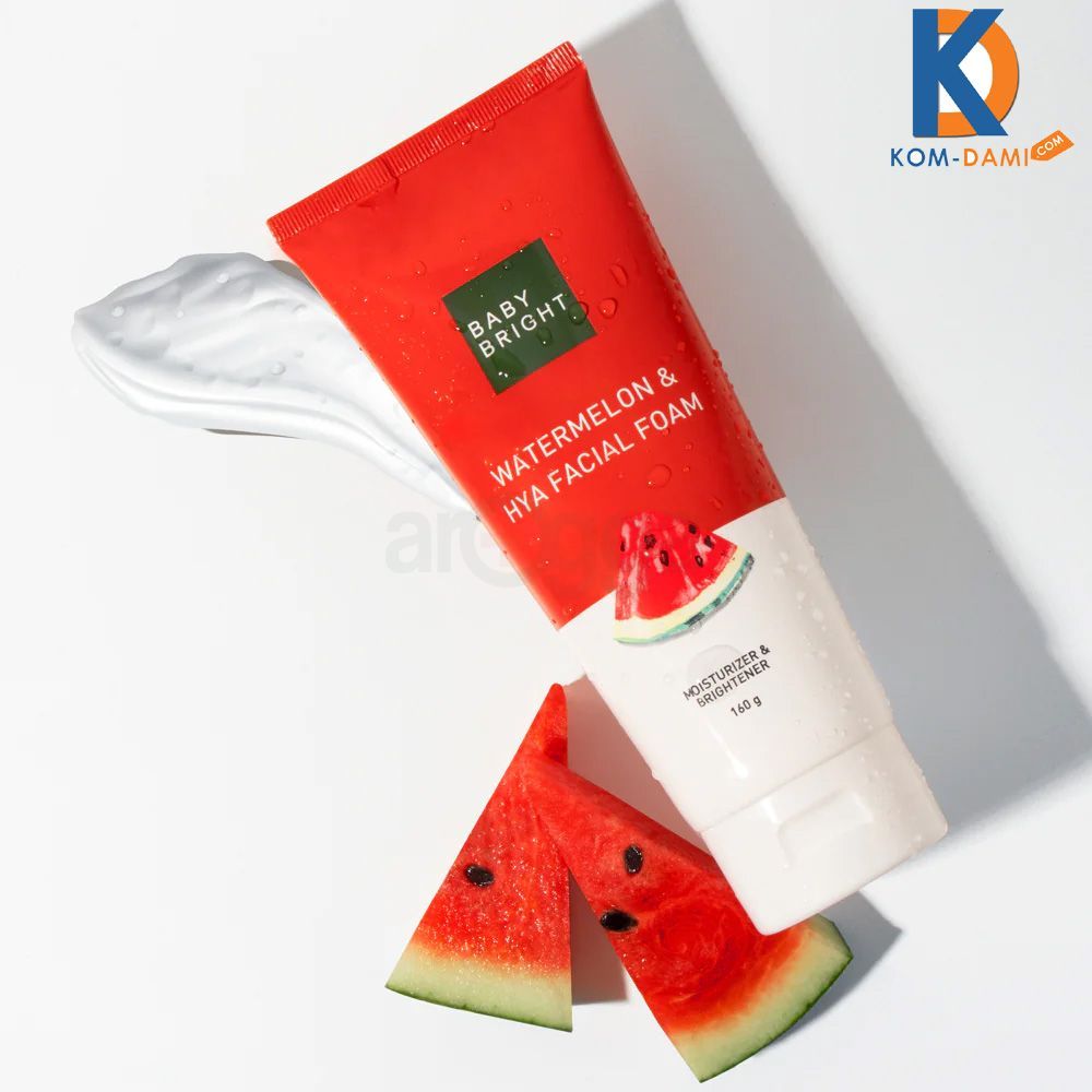 Baby Bright Watermelon & Hya Facial Foam  