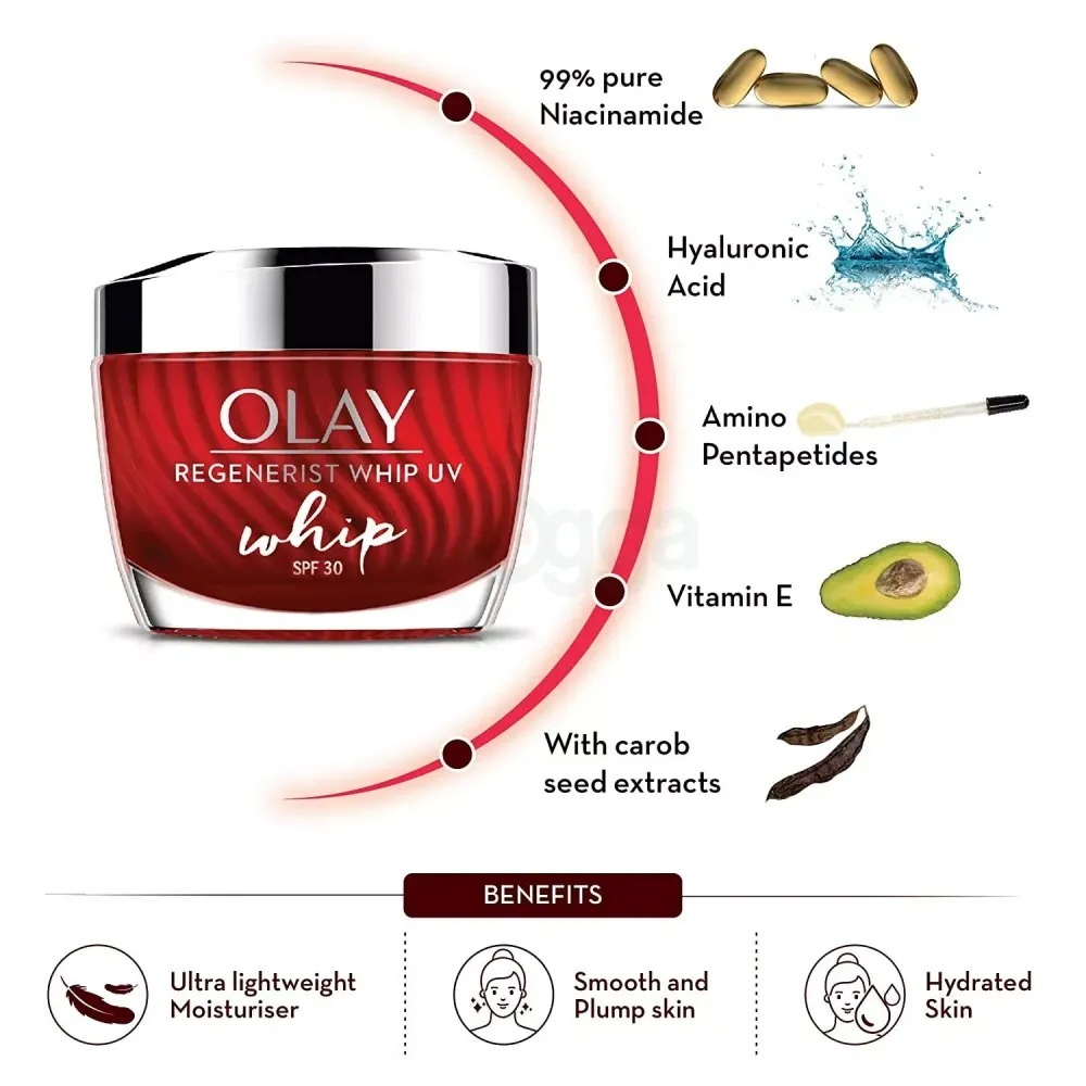 Olay Regenerist Whip SPF 30 PA+++ Moisturiser  