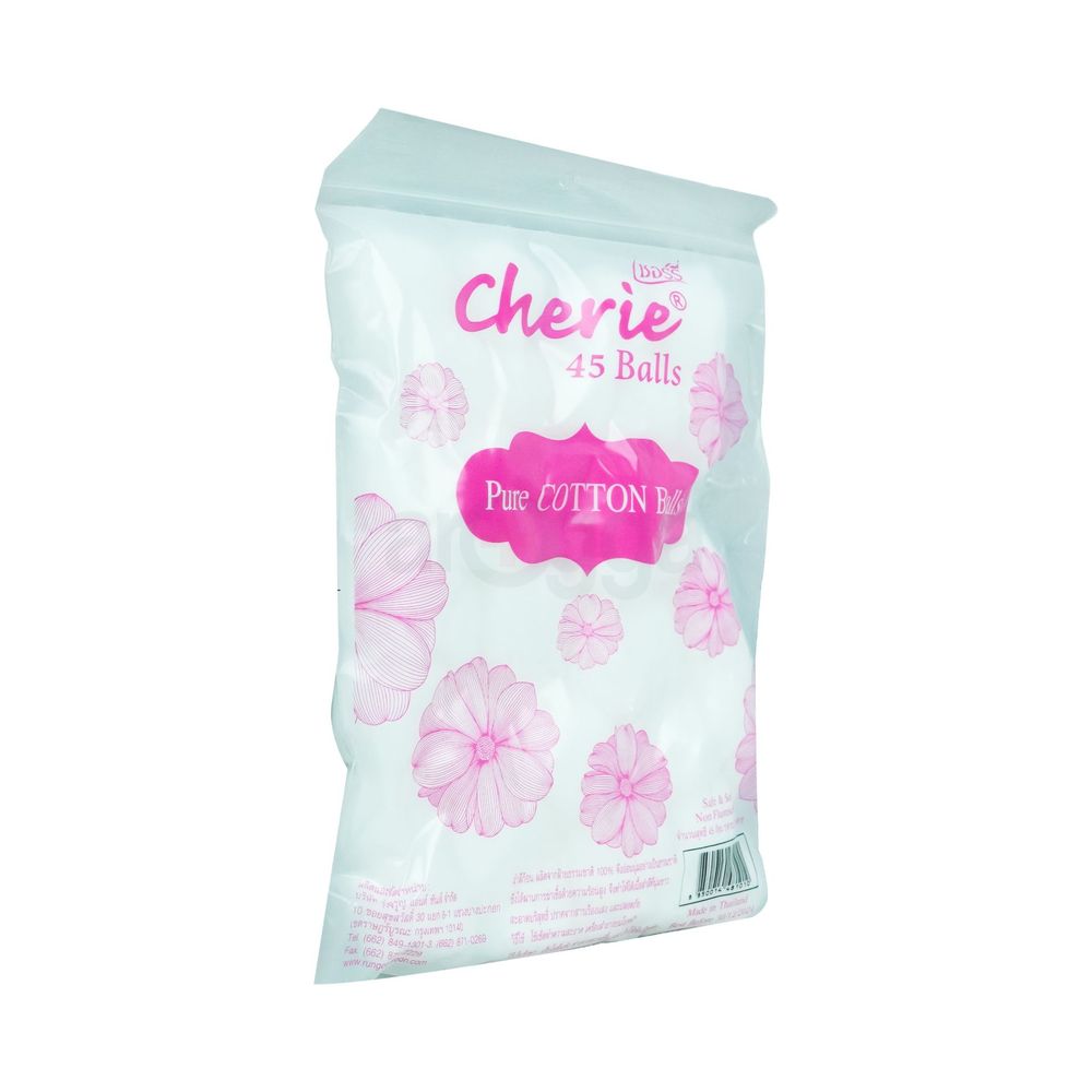 Cherie Pure Cotton Balls (45 Balls)  