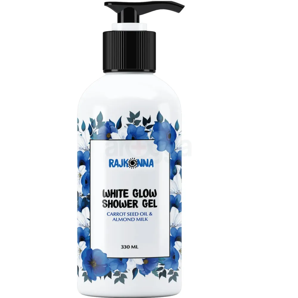 Buy Rajkonna White Glow Shower Gel 330ml  