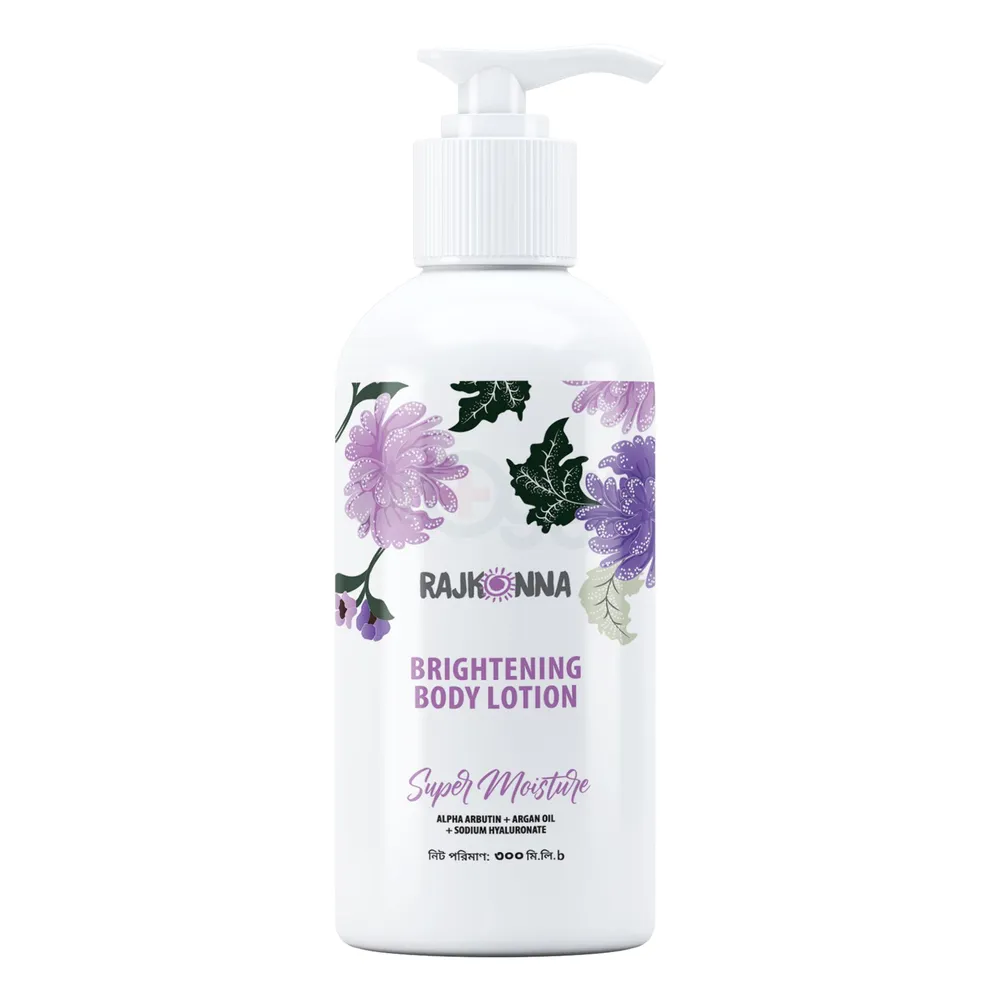 Rajkonna Brightening Body Lotion Super Moisture 300ml  