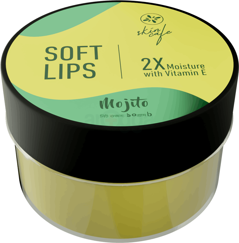 Skin Cafe Soft Lips Lip Balm Vitamin E- Mojito 10g  