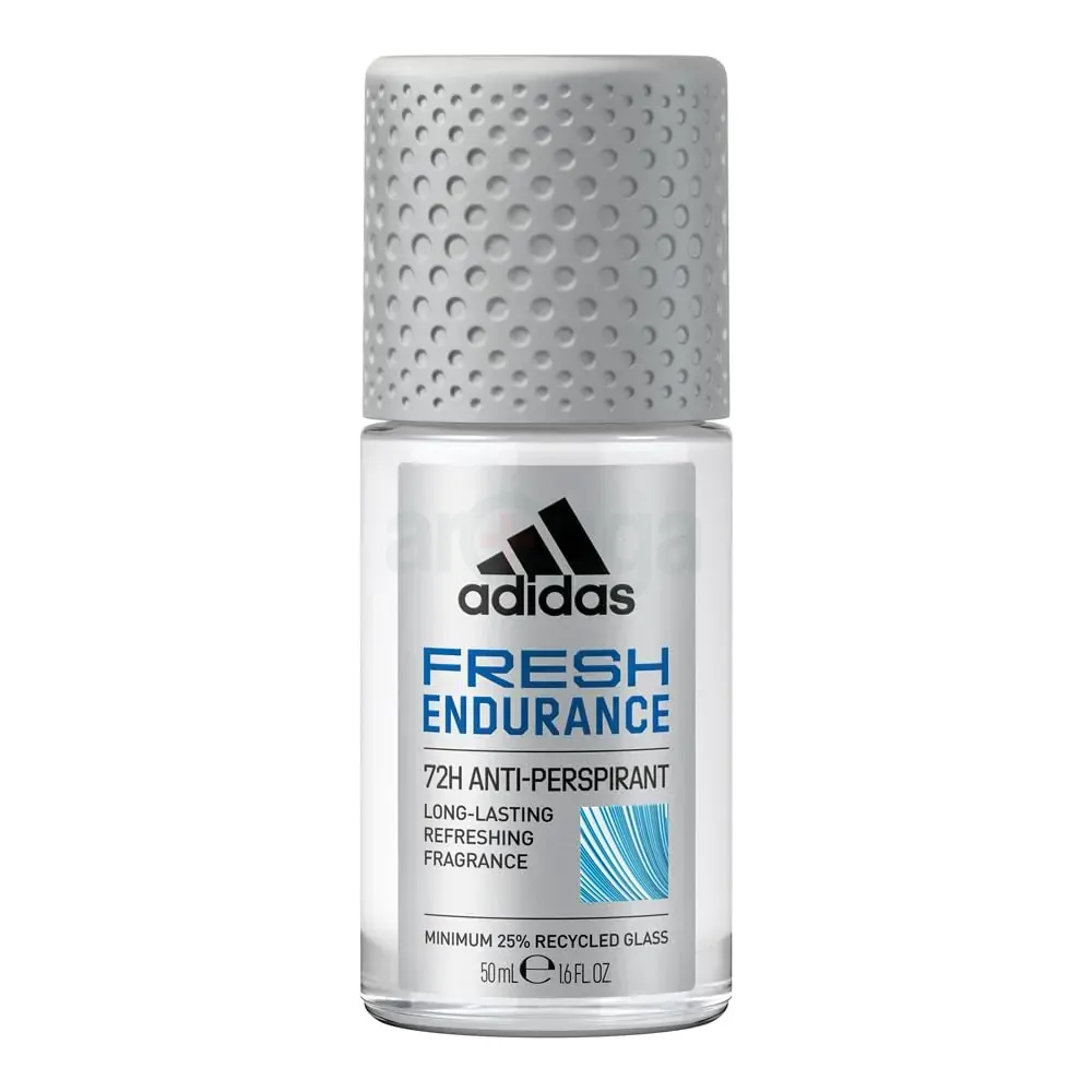 Adidas Fresh Endurance 72H Anti Perspirant Men Deo Roll On 50ml (Grey)  