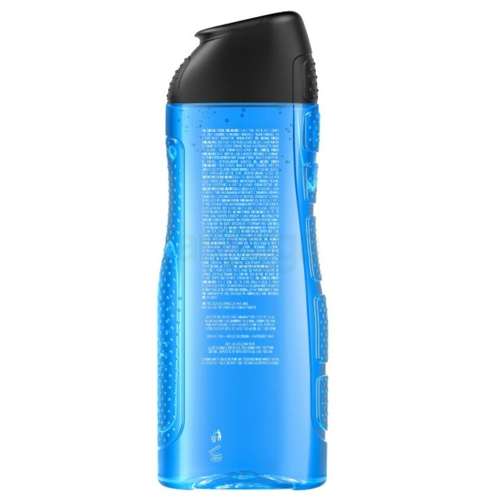 Adidas 3 in 1 Fresh Endurance Men Shower Gel 400ml  