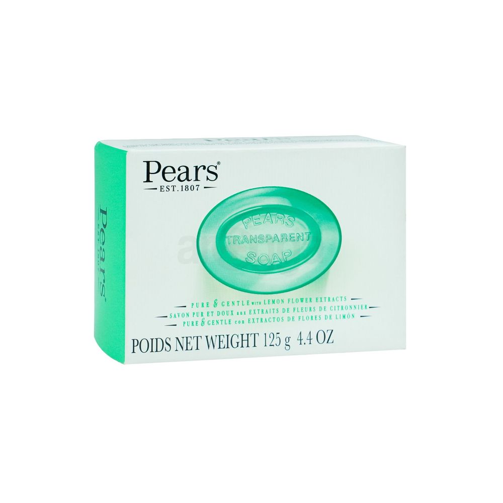 Pears Transparent Soap Pure & Gentle With Lemon Flower Extracts  
