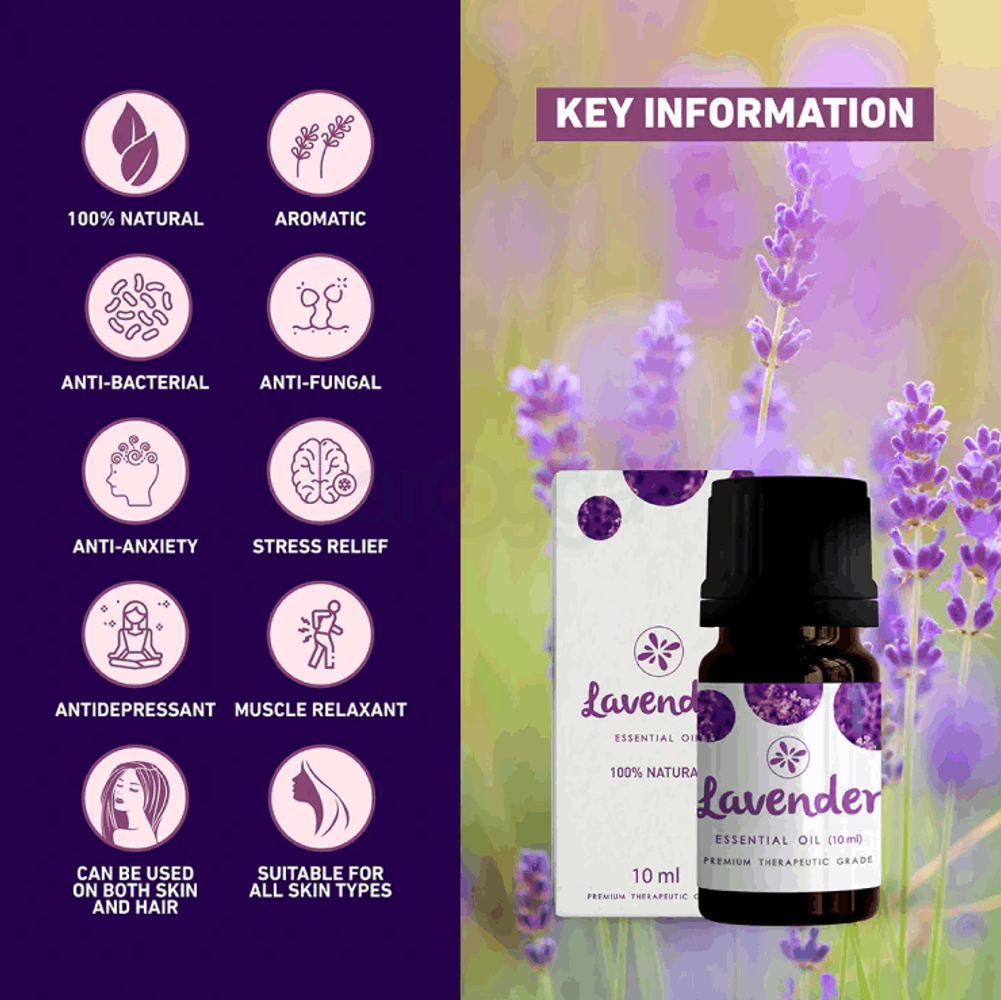 Skin Cafe 100% Natural Essential Oil Lavender  