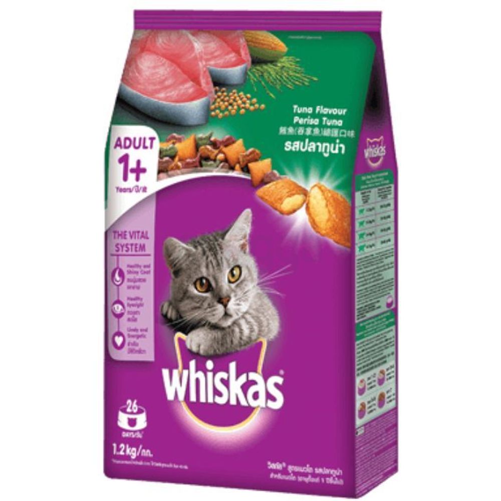 Whiskas Adult  Tuna 1.2KG  