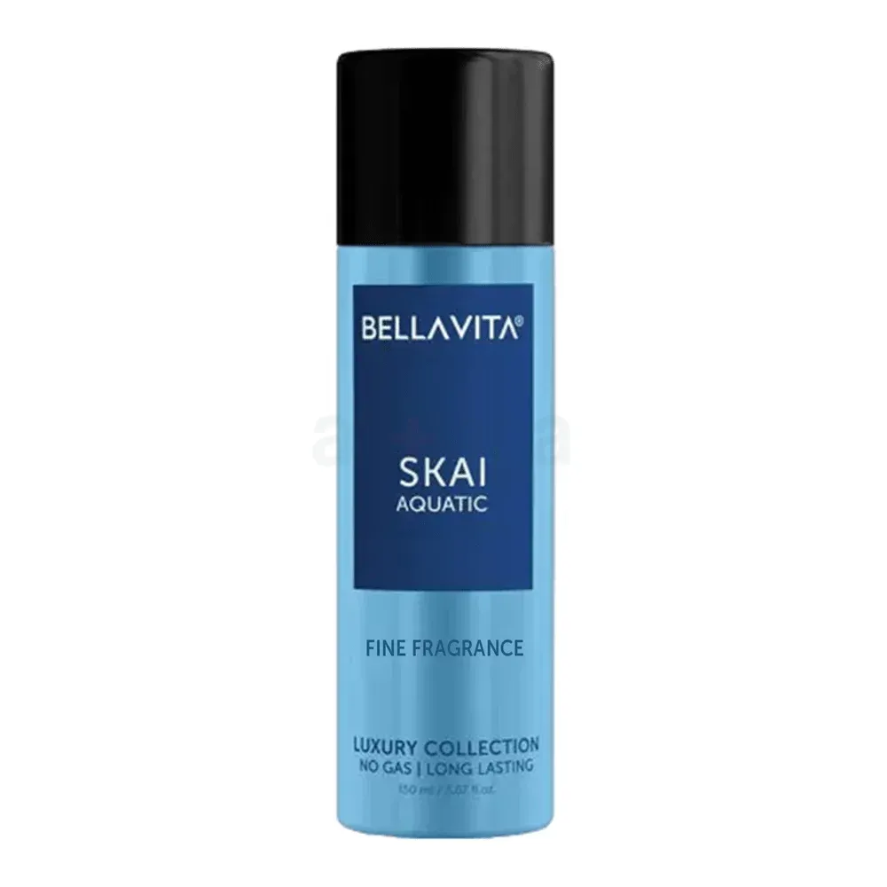 Bellavita SKAI Aquatic Fine Fragrance Luxury Body Spray for Men & Women 150ml  