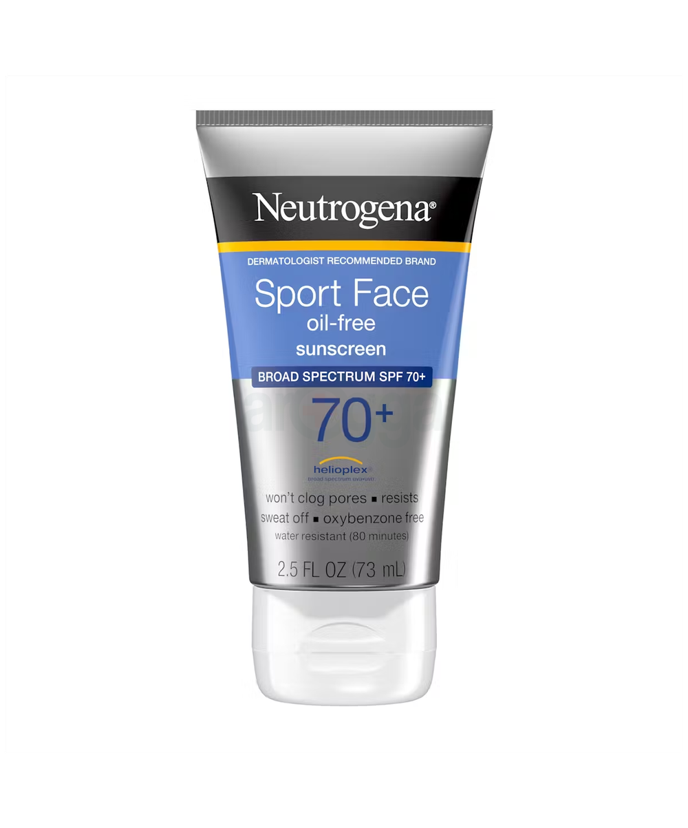 Neutrogena Sport Face Oil-Free Sunscreen Broad Spectrum SPF 70+  