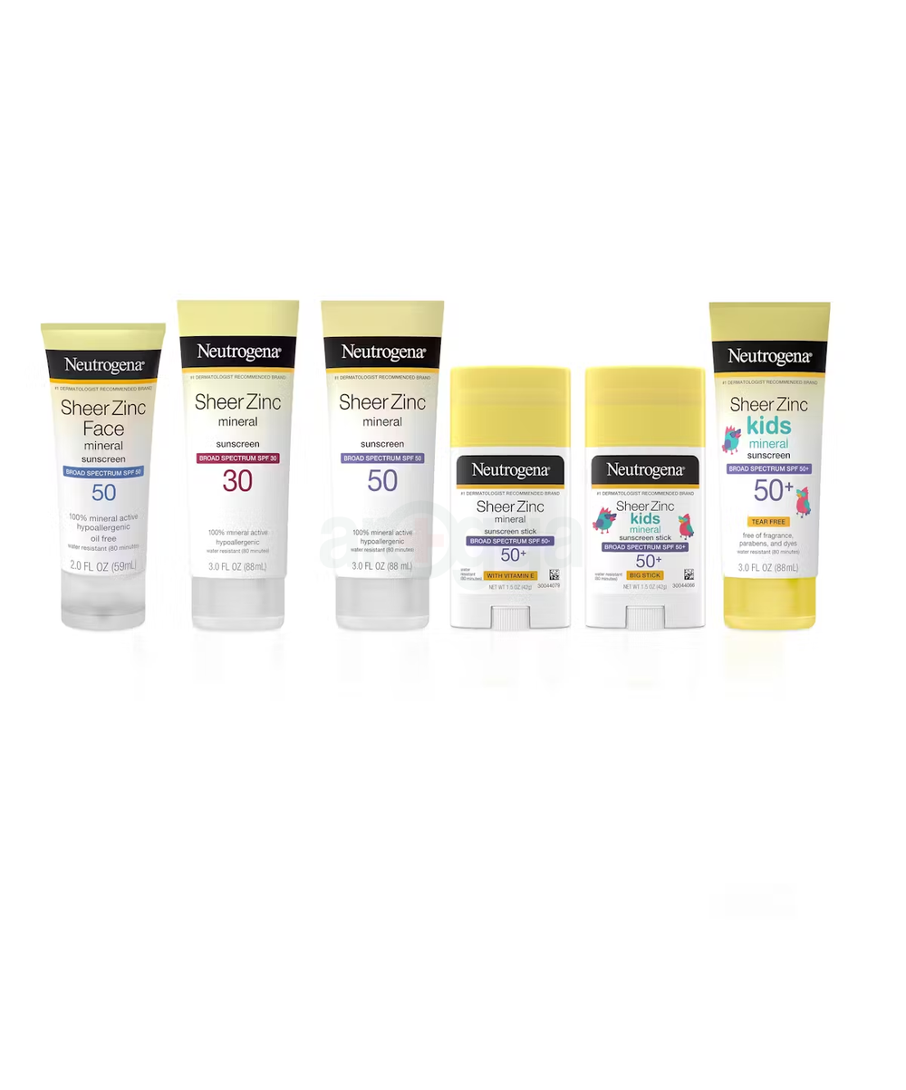 Neutrogena Sheer Zinc Kids Mineral Sunscreen Stick Broad Spectrum SPF 50+ 42g  