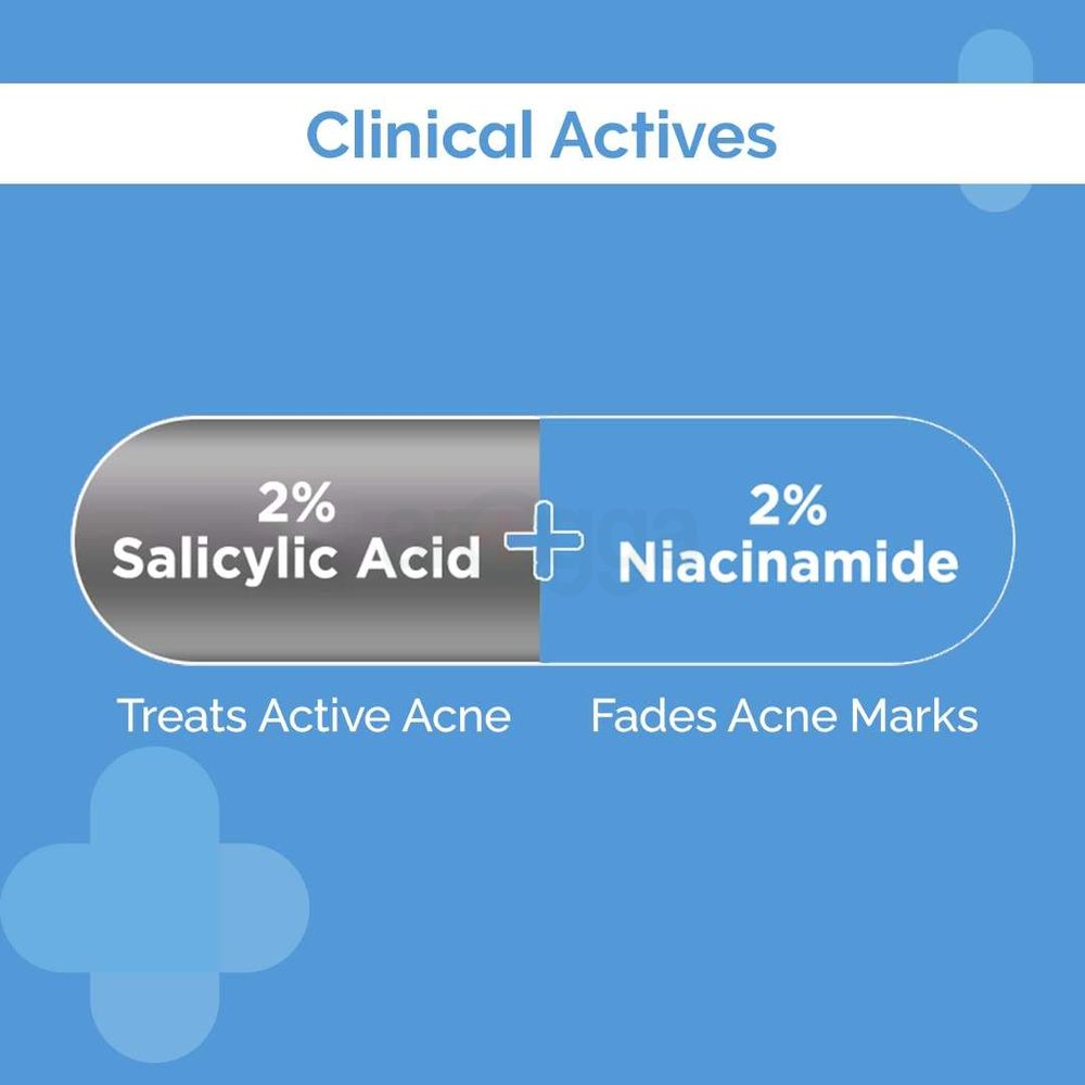 The Derma Co 2% Salicylic Acid + 2% Niacinamide Sali-Cinamide Anti-Acne Face Wash  