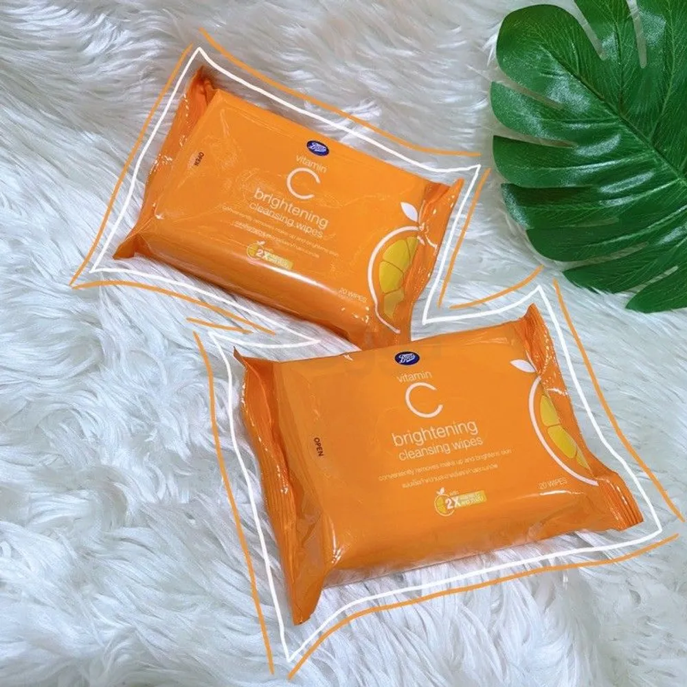Boots Vitamin C Brightening Cleansing Wipes  