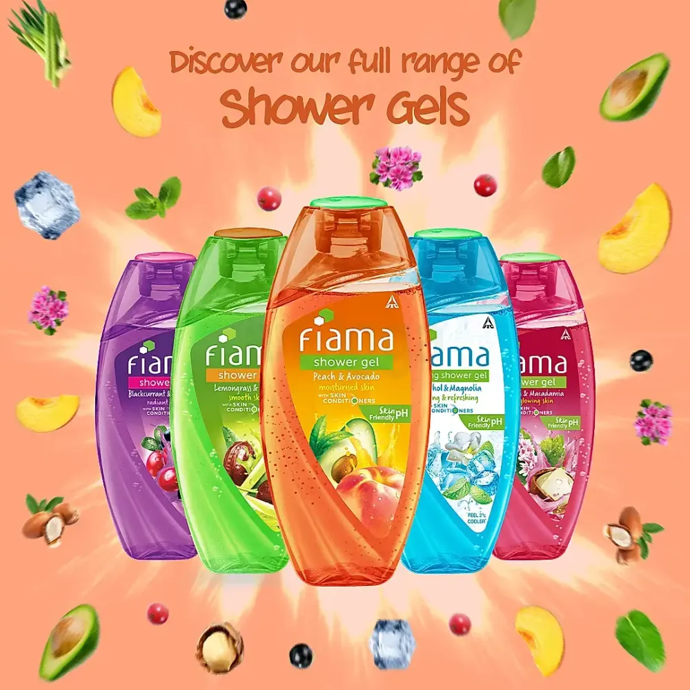 Fiama Peach & Avocado Shower Gel  