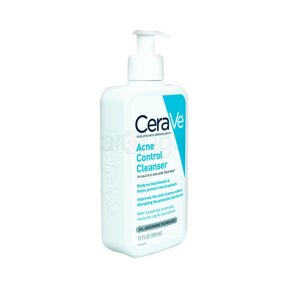 Cerave Acne Control Cleanser with 2% Salicylic Acid Acne Treatment (Made in USA)  
