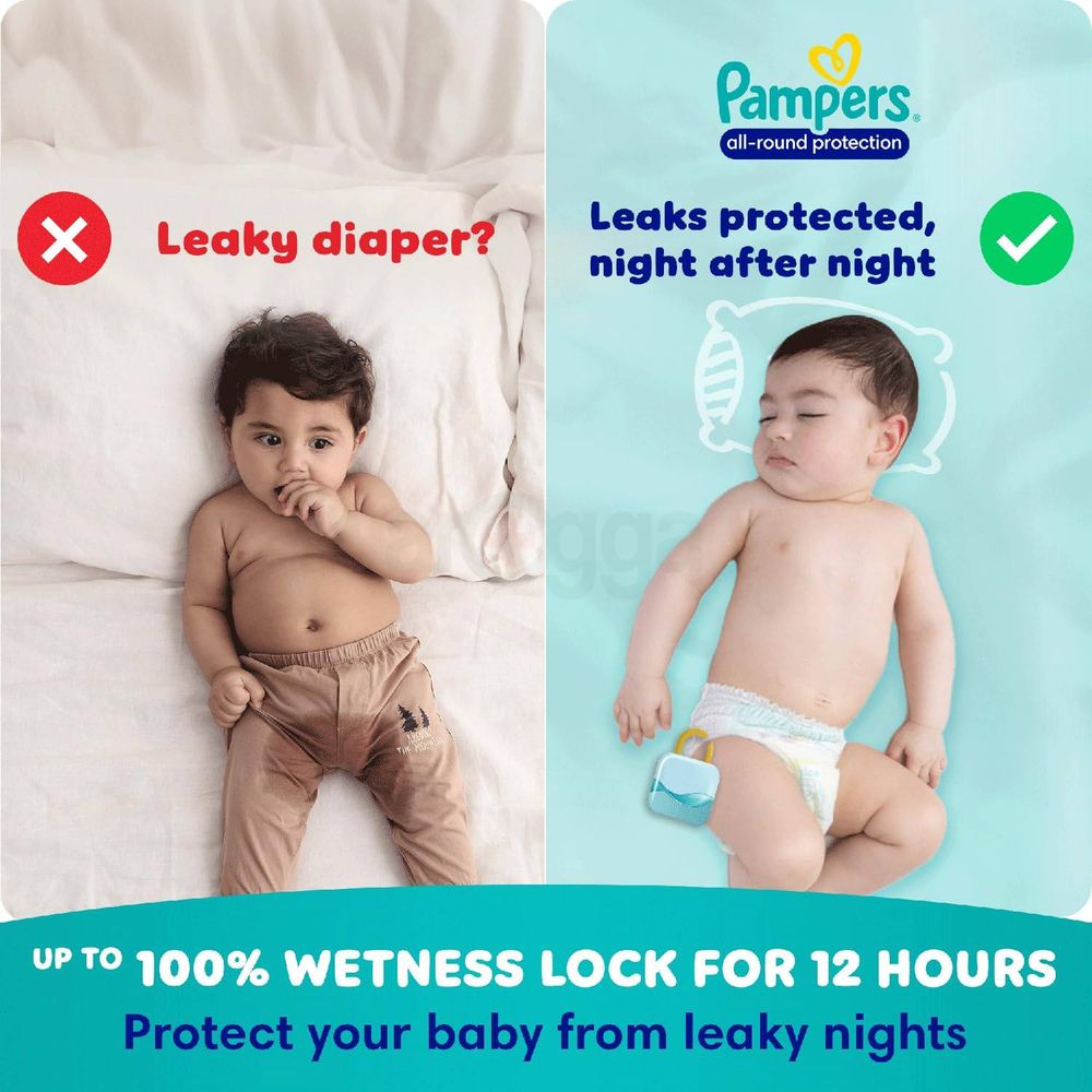 Pampers All Round Protection Baby Pant Diaper With Aloe 30 Pcs Pack - XL (12-17kg)   