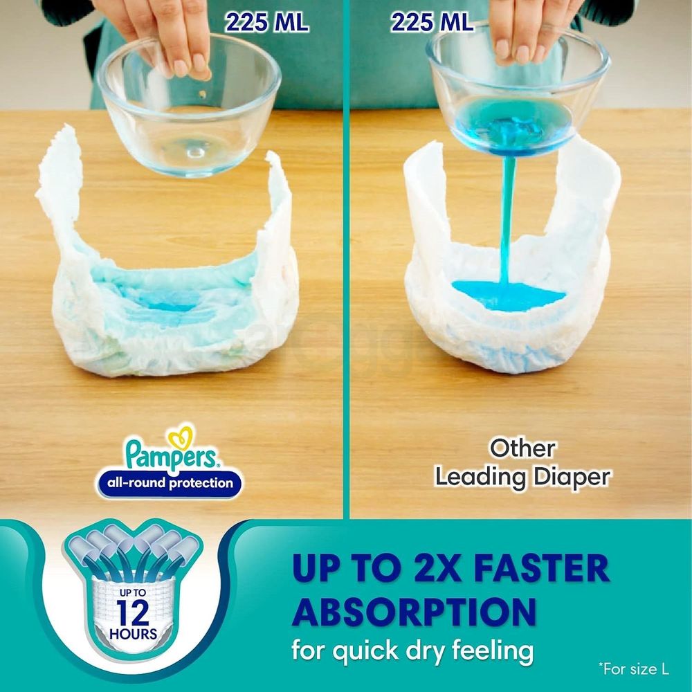 Pampers All Round Protection Baby Pant Diaper With Aloe 30 Pcs Pack - XL (12-17kg)   