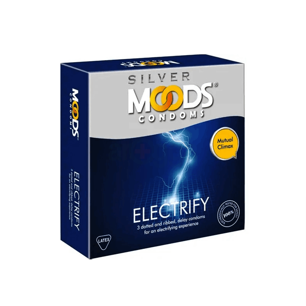 MOODS Electrify Condom 3's Pack  
