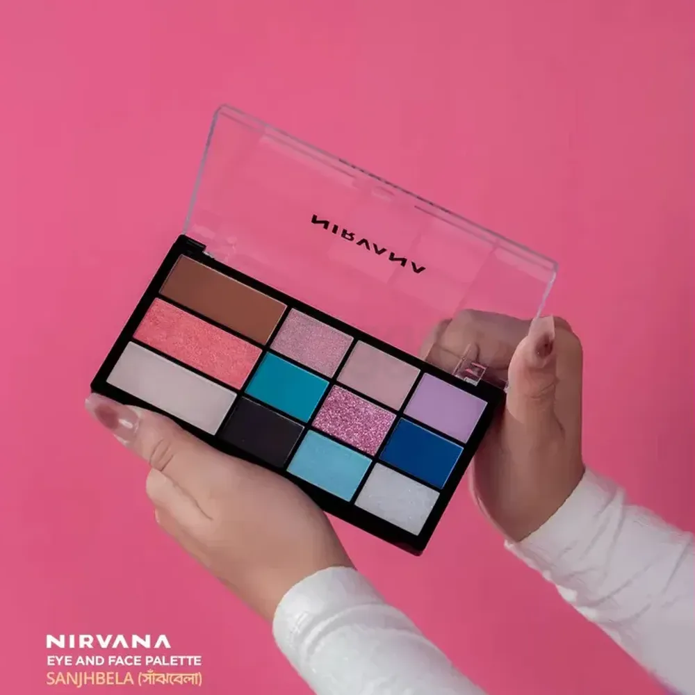 Nirvana Color Eye & Face Palette - Sanjhbela  