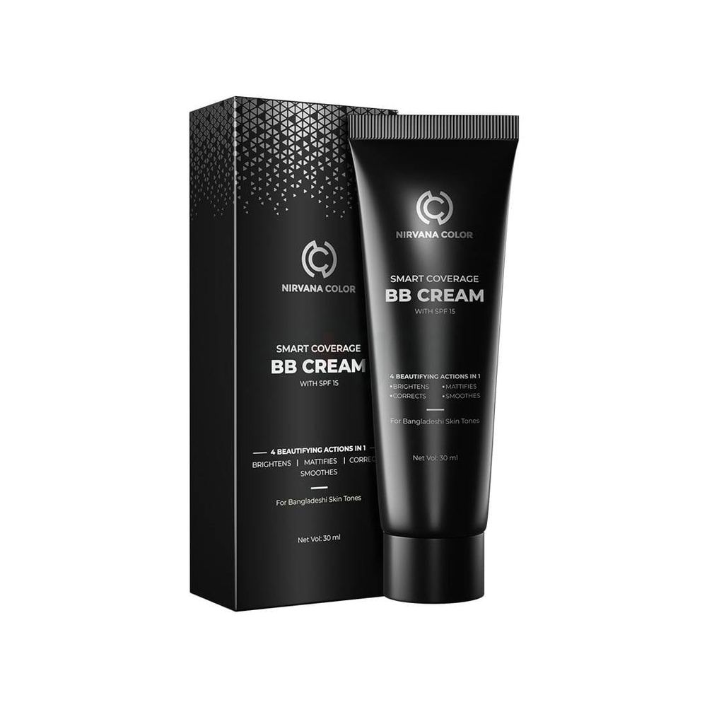 Nirvana Color Smart Coverage BB Cream Light 30ml  