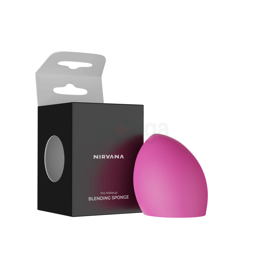 Nirvana Pro-Makeup Blending Sponge Pink 1pc  