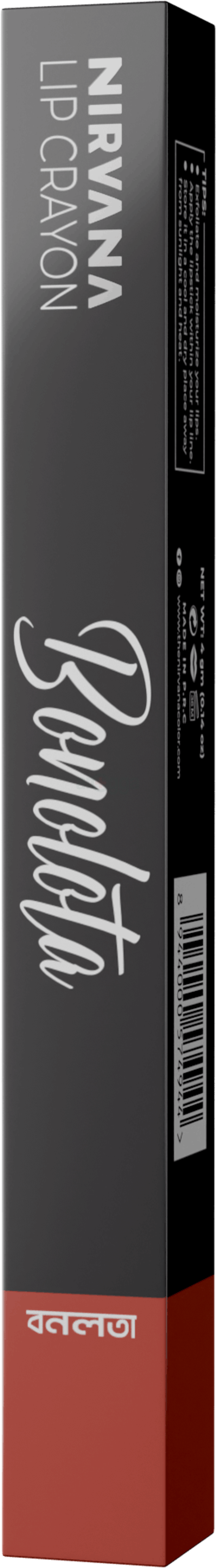 Nirvana Color Lip Crayons - Bonolota 4g  