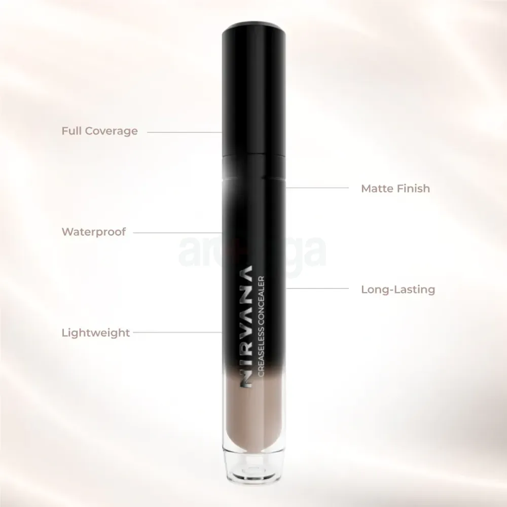 NIRVANA COLOR Face Perfect Creaseless Concealer BEIGE 02  