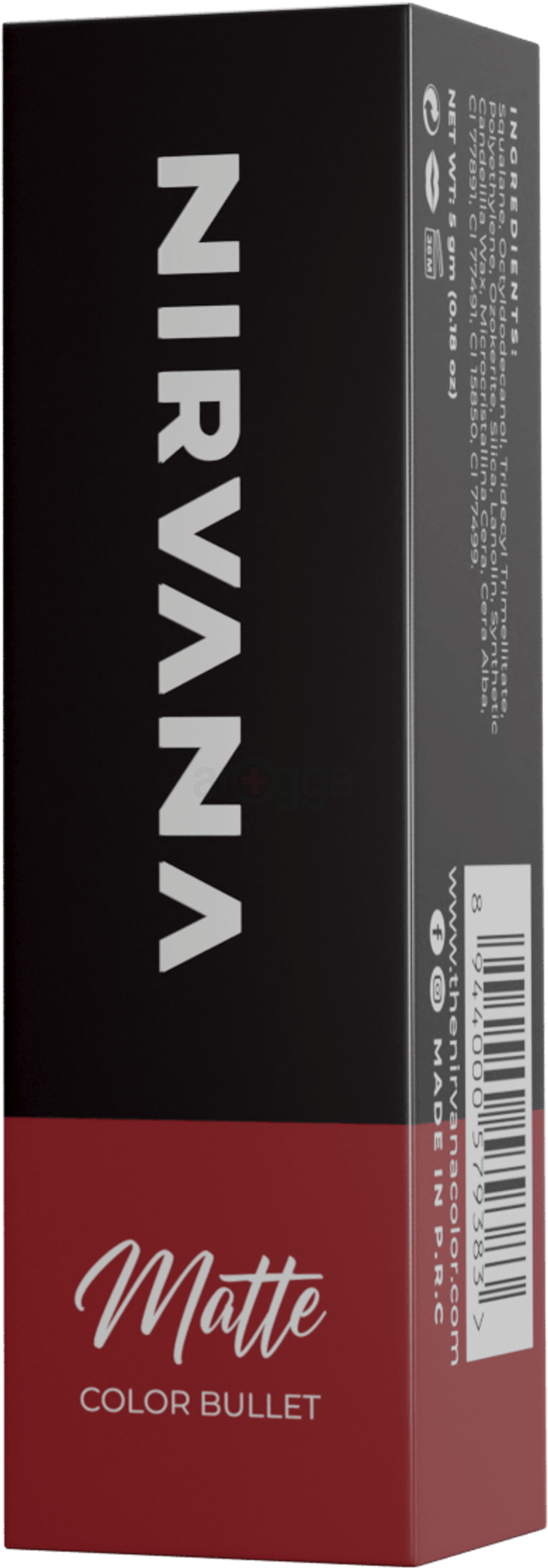 Nirvana Color Matte Color Bullet - Burnt Sienna 5g  