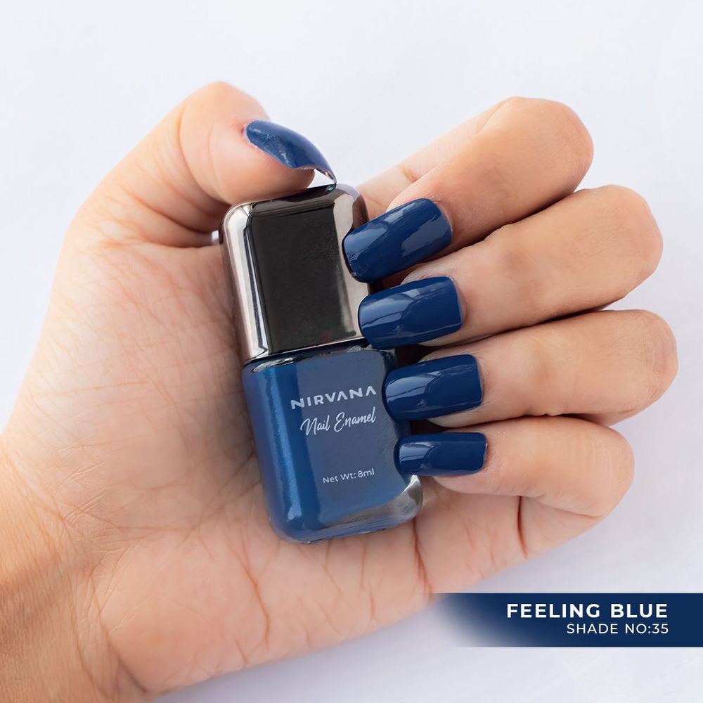 Nirvana Color Nail Enamel Feeling Blue - 35  