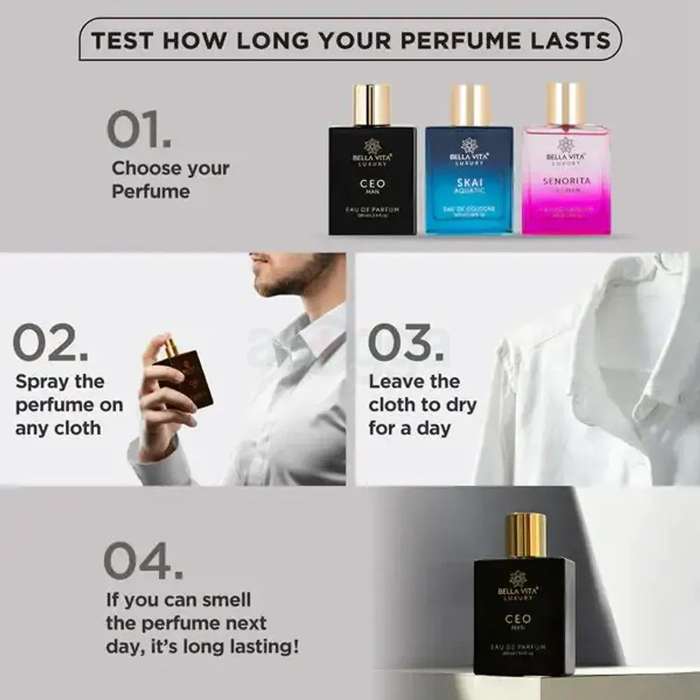 Bellavita Ceo Man Perfume - Eau De Perfum for Men 100ml  