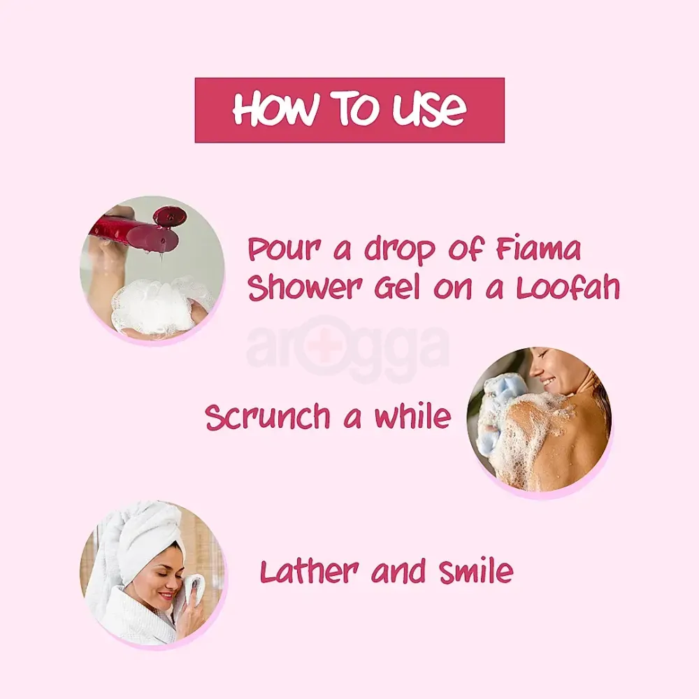 Fiama Patchouli & Macadamia Shower Gel With Skin Conditioners for Soft Glowing Skin  