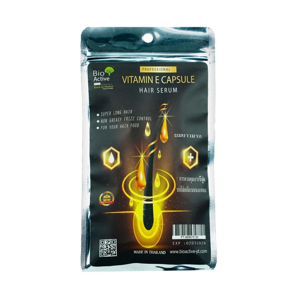 Bio Active Professional Hair Serum Vitamin E Capsule  