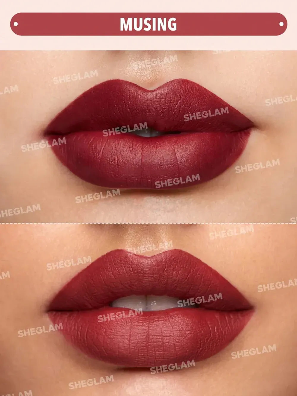 SHEGLAM Matte Allure Liquid Lipstick - Musing  