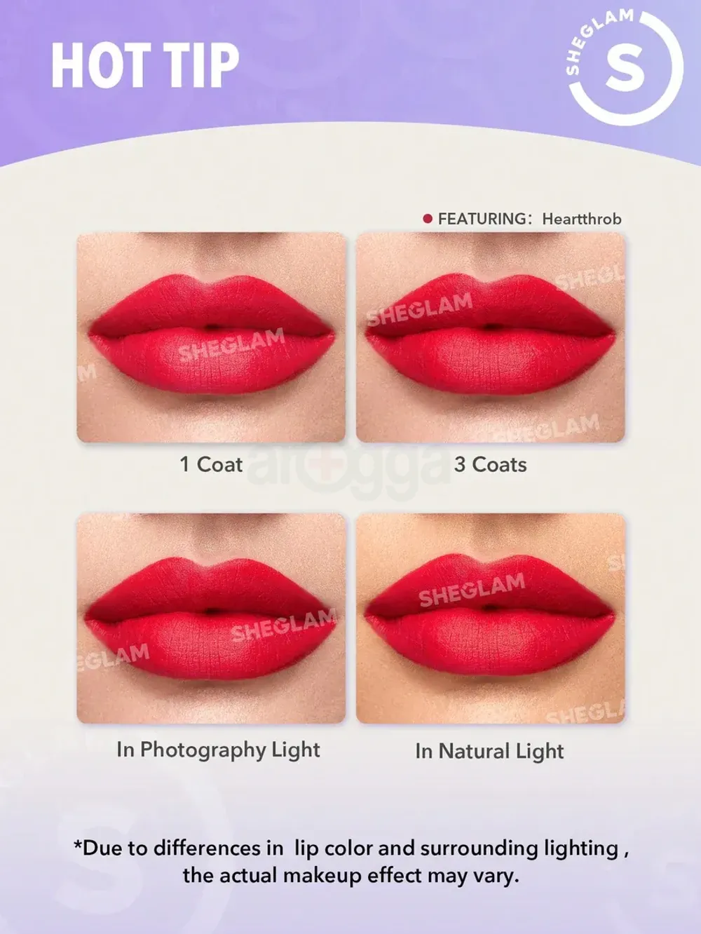 SHEGLAM Matte Allure Liquid Lipstick - Attraction  