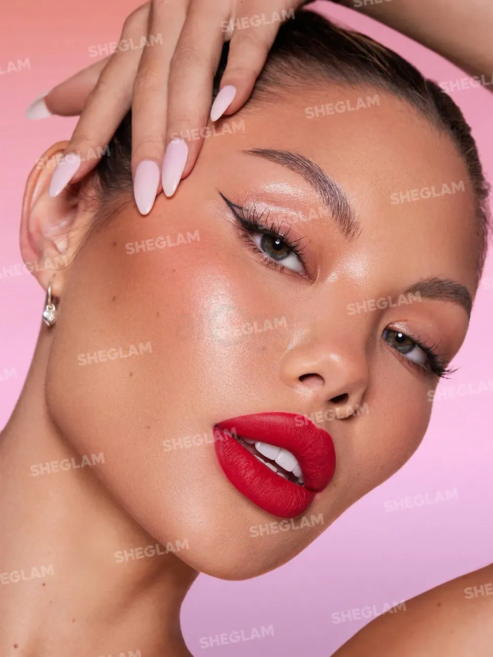 SHEGLAM Dynamatte Boom Long-lasting Matte Lipstick - It Takes Guts  