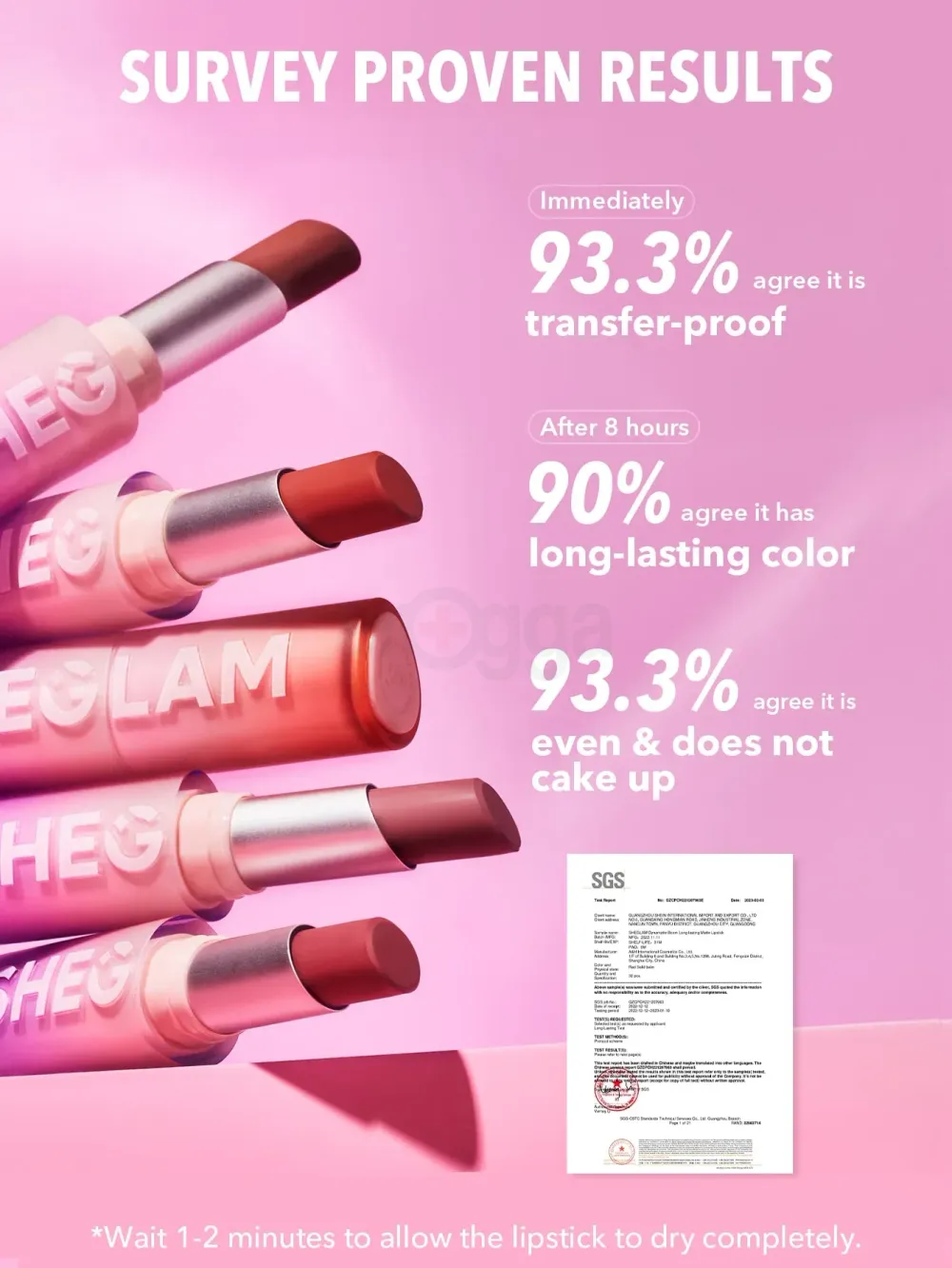 SHEGLAM Dynamatte Boom Long-lasting Matte Lipstick - Stronger Than Ever  