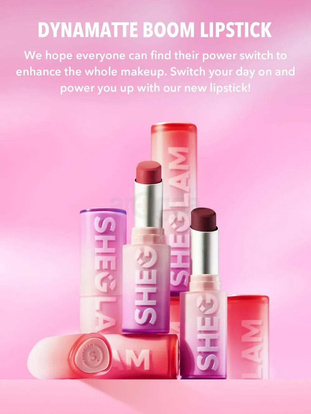 SHEGLAM Dynamatte Boom Long-lasting Matte Lipstick - Gotcha  