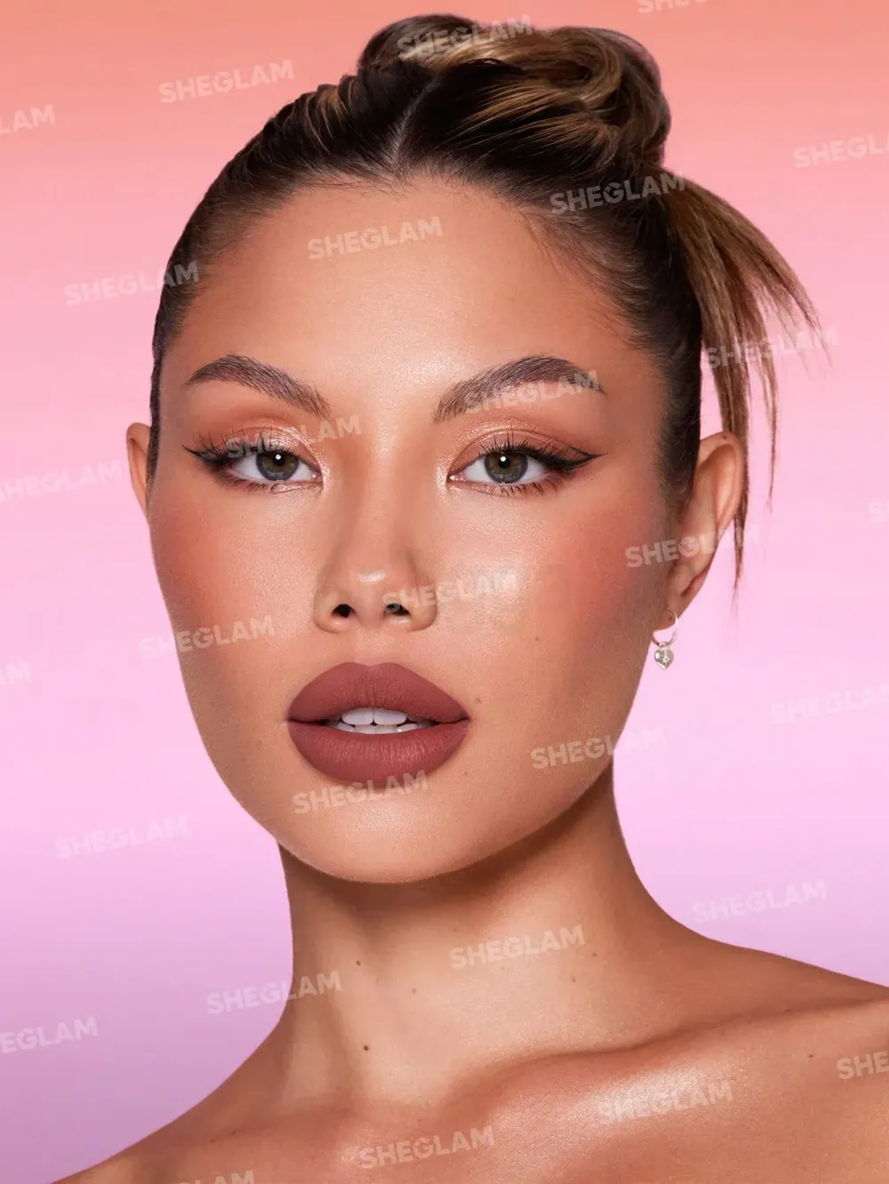 SHEGLAM Dynamatte Boom Long-lasting Matte Lipstick - High Key  