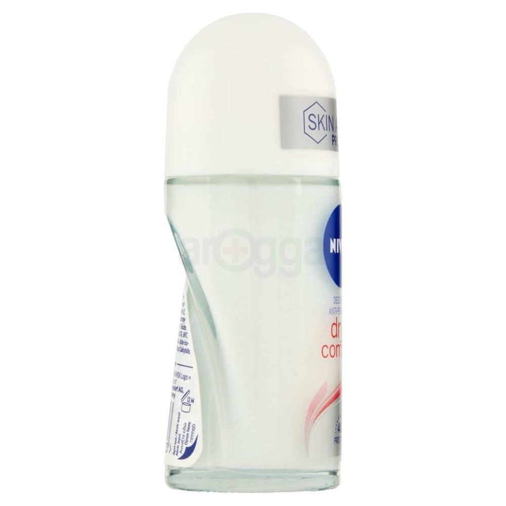 Nivea Anti-Perspirant Dry Comfort Dual Protect Roll-On  