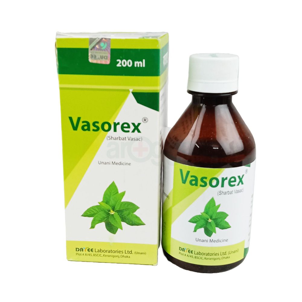 Vasorex 200ml 200ml syrup