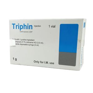 Triphin 1gm IM 1gm/Vial injection