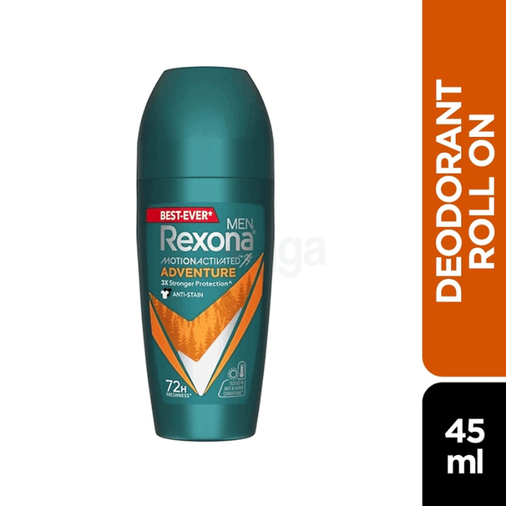 Rexona Motion Activated Adventure Stronger Protection Roll-On for Men  