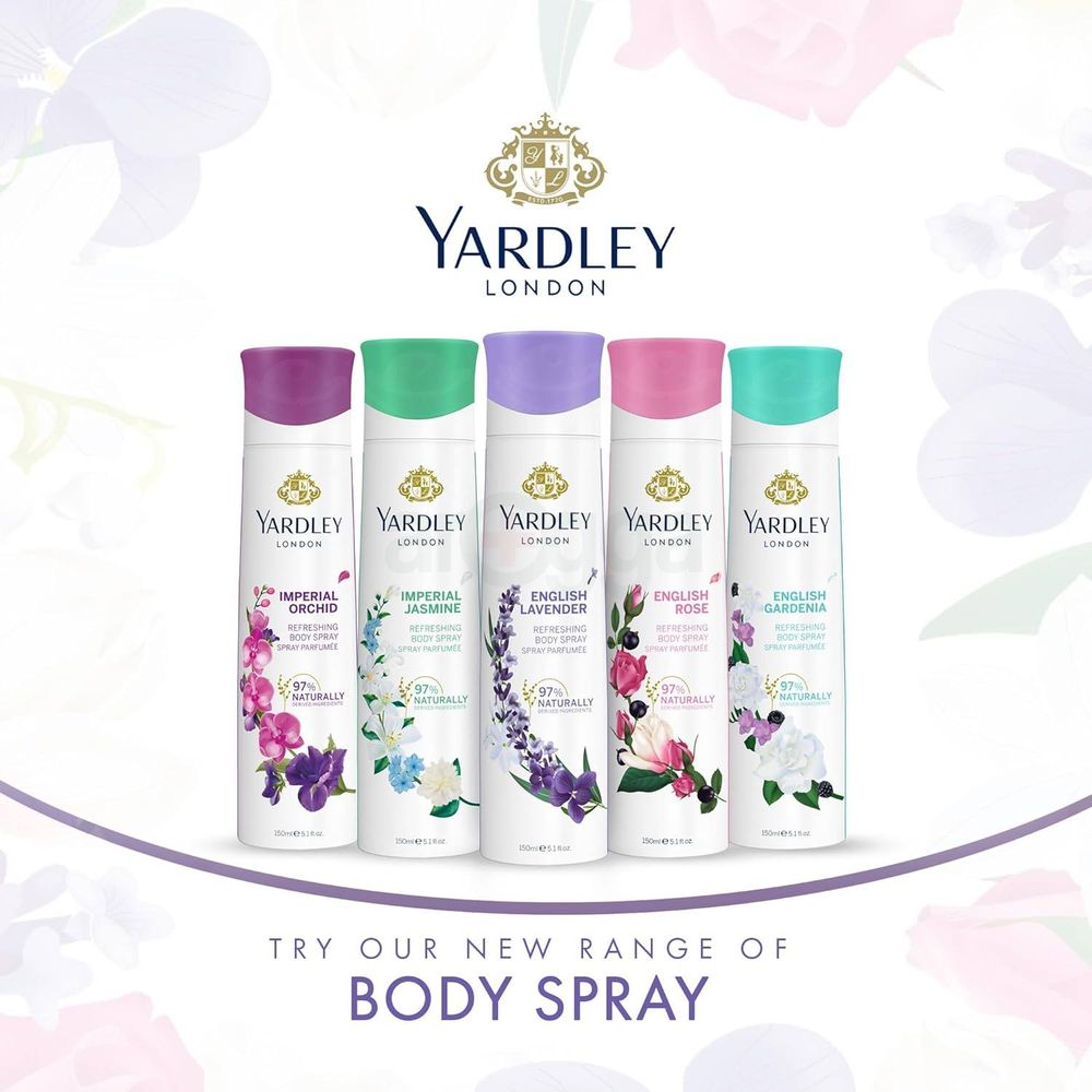 Yardley London Body Spray Imperial Jasmine  