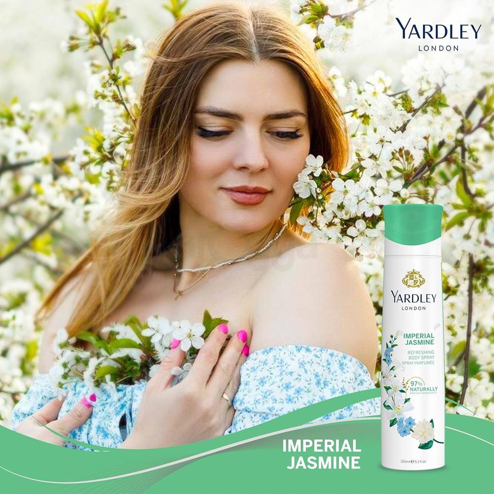 Yardley London Body Spray Imperial Jasmine  