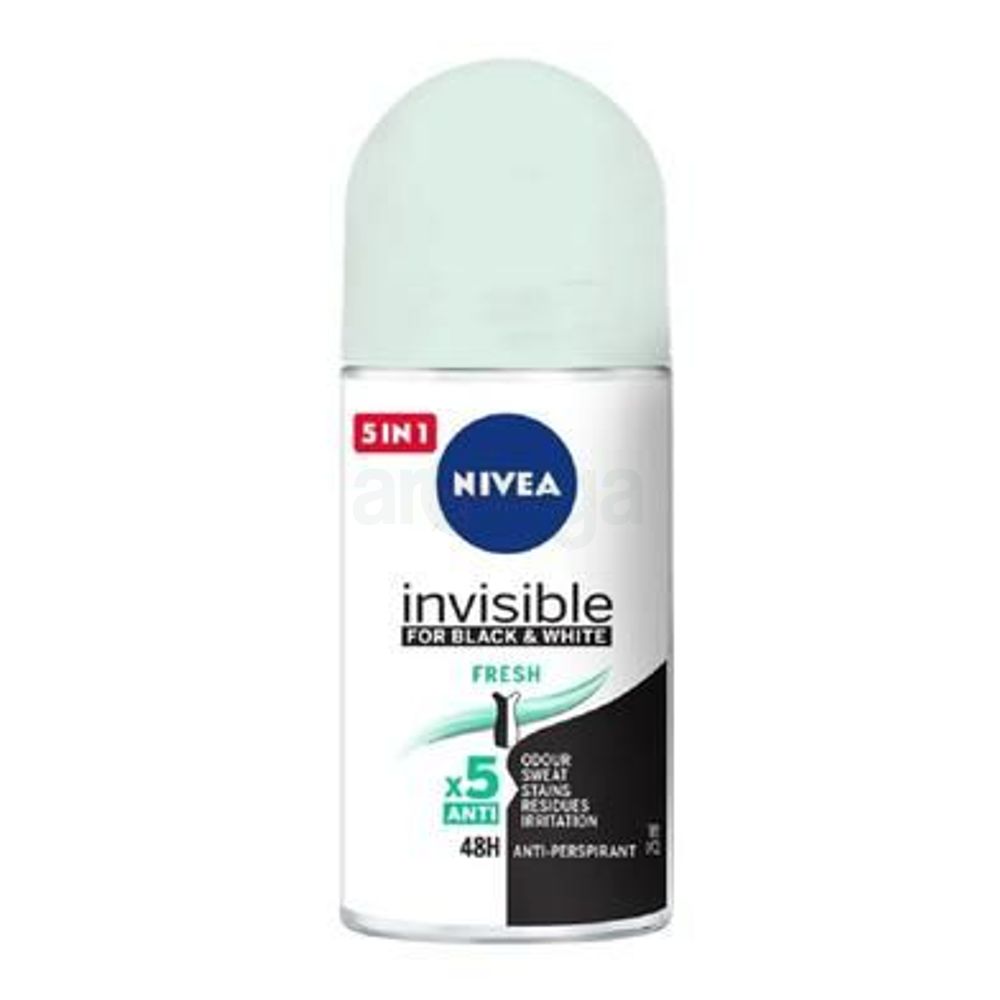 Nivea Roll On Invisible Black & White 25ml  